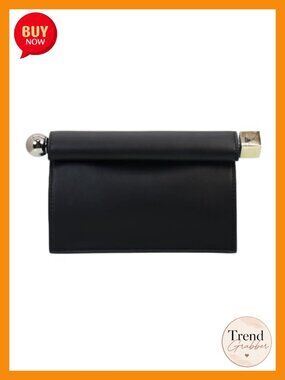 PU Leather Clutch Bag with Detachable Chain Strap Crossbody Evening Purse